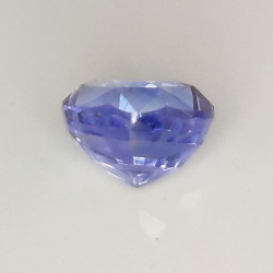 1.07ct Saphir Bleu coupe trilliant 5.7x5.4mm