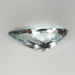 5.88ct Acquamarina taglio pera 18.3x7.9mm