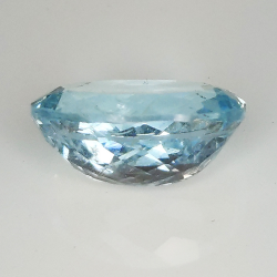 4.20ct Aguamarina talla oval 12.5x9.1mm