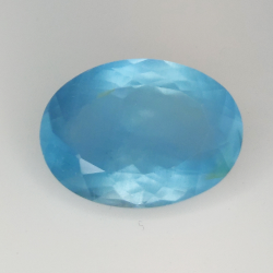 12.36ct Aguamarina talla oval 17.8x13.0mm