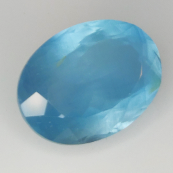 12,36ct Aquamarin Ovalschliff 17,8x13,0mm