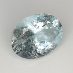 6.65ct Aguamarina talla oval 14.5x11.0mm