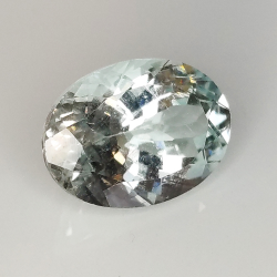 4.31ct Aguamarina talla oval 12.6x9.3mm