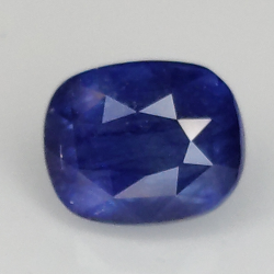 1,63ct Blauer Saphir Kissenschliff 6,8x5,5mm