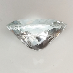 3.28ct Acquamarina taglio ovale 11.8x8.9mm