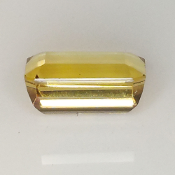 1.73ct Champagne Topaz emerald cut 7.6x5.9mm