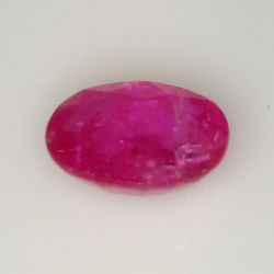 2.86ct Ruby oval cut 10.0x7.6mm