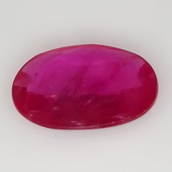 2.25ct Ruby oval cut 10.6x8.1mm