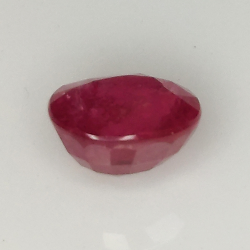 2.24ct Ruby oval cut 7.6x6.8mm