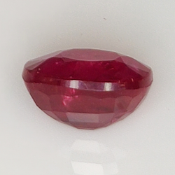 2.16ct Ruby oval cut 7.9x6.4mm