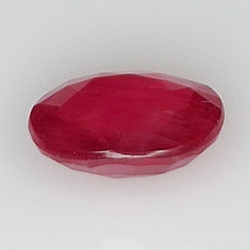 1.46ct Rubí talla oval 7.5x6.4mm