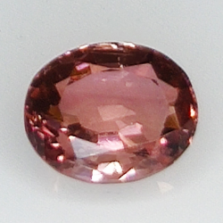 2.62ct Tormalina Rubelite taglio ovale 8.6x6.7mm