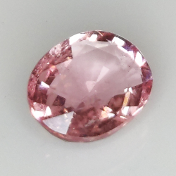 3.61ct Tormalina Rubelite taglio ovale 11.0x9.0mm