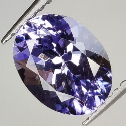 1.77ct Tanzanite coupe ovale 8.6x6.5mm