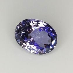 1,80ct Tansanit ovalschliff 8,5x6,5mm