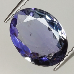 1.51ct Tanzanite taglio ovale 8.9x6.9mm