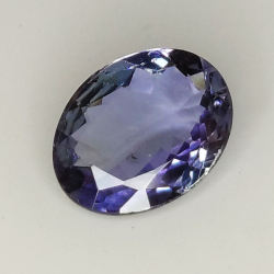 1.51ct Tanzanite coupe ovale 8.9x6.9mm