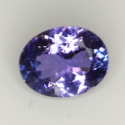 1.53ct Tanzanita talla oval 8.5x6.5mm