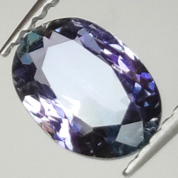 1.14ct Tanzanite taglio ovale 7.9x5.7mm