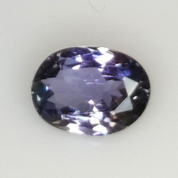 1.14ct Tansanit ovalschliff 7.9x5.7mm