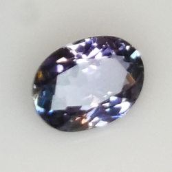 1.14ct Tansanit ovalschliff 7.9x5.7mm