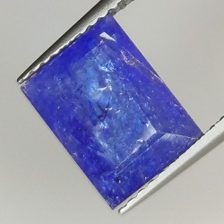 3.64ct Tanzanite taglio rettangolare10.0x7.5mm