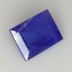 3.64ct Tanzanite rectangular cut 10.0x7.5mm