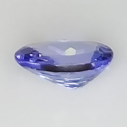 0.88ct Tanzanite taglio ovale 7.4x5.6mm