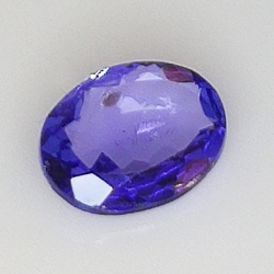 1.12ct Tanzanite coupe ovale 8.0x6.1mm