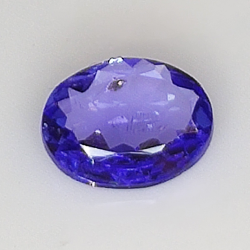 1.12ct Tanzanite coupe ovale 8.0x6.1mm