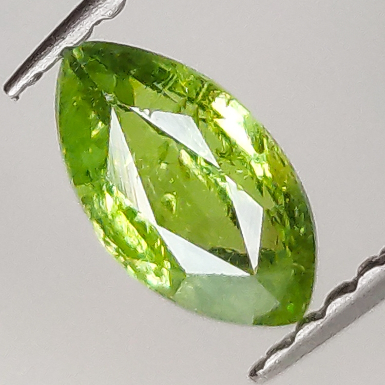 0.75ct Demantoid Garnet marquise cut 7.3x4.0mm