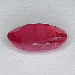 2.17ct Ruby oval cut 9.8x6.9mm