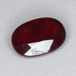 1.45ct Ruby oval cut 8.1x5.7mm