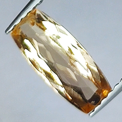 1.46ct Topazio Imperiale taglio cuscino 10.3x4.5mm