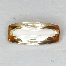 1.46ct Topazio Imperiale taglio cuscino 10.3x4.5mm