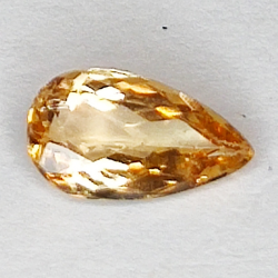 1.29ct Imperial Topas birnenschliff 9.4x5.2mm