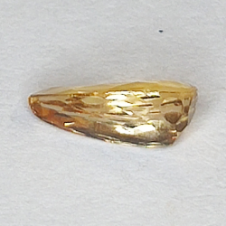 1.29ct Topaze impériale coupe poire 9.4x5.2mm