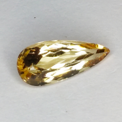 2.27ct Imperial Topaz pear cut 13.5x5.7mm