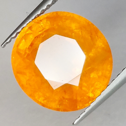 8.82ct Garnet Fanta Mandarin Spessartine oval cut 11.8x11.0mm