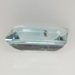 7,52ct Aquamarin rechteckigschliff 15,8x10,2mm