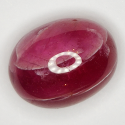 31,75ct Rubin cabochon oval 19x14mm