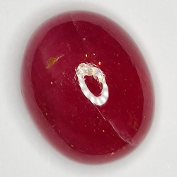 24,60ct Rubin cabochon oval 18x15mm