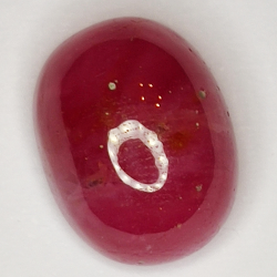 15,20ct Rubin cabochon ovaler 14x12mm