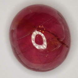 15,20ct Rubin cabochon ovaler 14x12mm