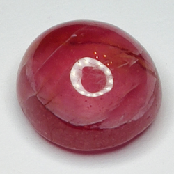 15,20ct Rubin cabochon ovaler 14x12mm