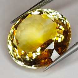 24,01ct Citrin rundschliff 20x20mm