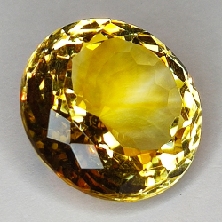 24,01ct Citrin rundschliff 20x20mm