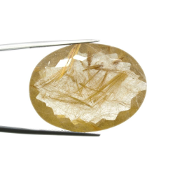 41.83ct. Rutile Quartz Oval Cut