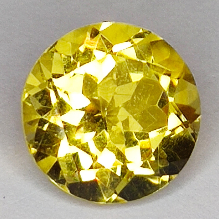 7.96ct Citrino taglio rotondo 13x13mm