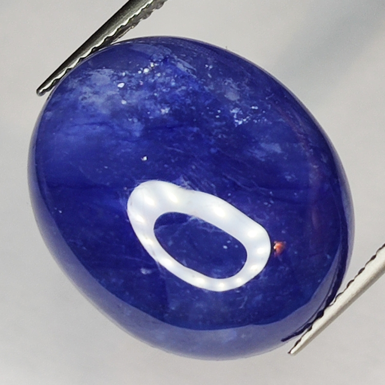 20,81ct Blauer Saphir cabochon oval 18x14mm